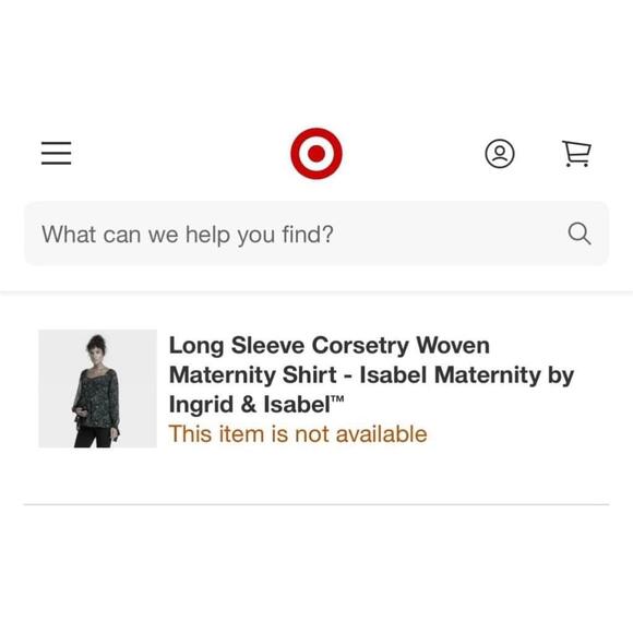 Women's Ingrid & Isabel Maternity Blouse Size M Green Floral NWT - Picture 2 of 8